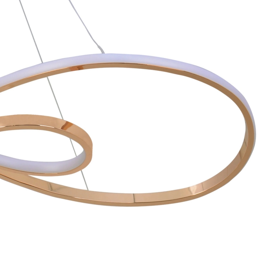 LED Hanglamp aan een koord ZUMBA LED/50W/230V goud