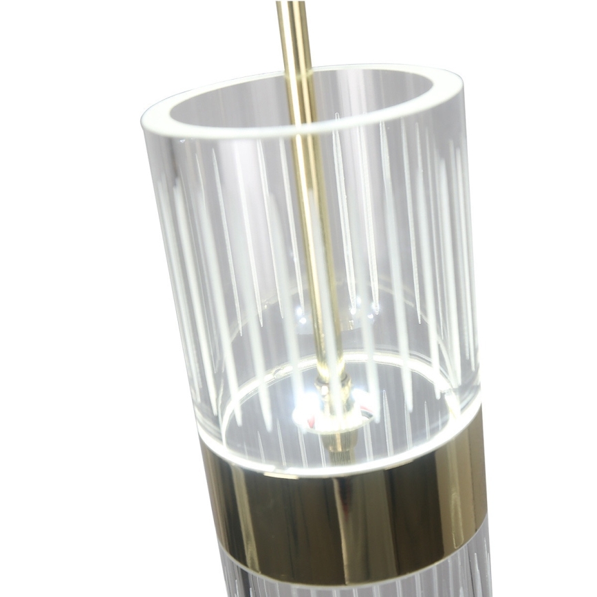 LED-hanglamp aan kabel AMBIENTE LED/6W/230V 3000/4000/6000K goudkleurig