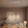 LED-hanglamp aan kabel BRYLANT 3xE27/60W/230V wit