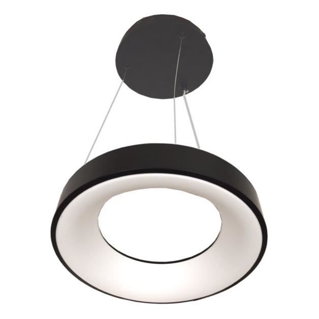 LED-hanglamp aan kabel DRAX LED/32W/230V 4000K Ø 38 cm zwart
