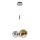 LED-hanglamp aan kabel ENNA 3xG9/5W/230V 3000K rook/goud