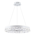 LED-hanglamp aan kabel FROZI LED/32W/230V Ø 50 cm wit