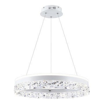 LED-hanglamp aan kabel FROZI LED/32W/230V Ø 50 cm wit