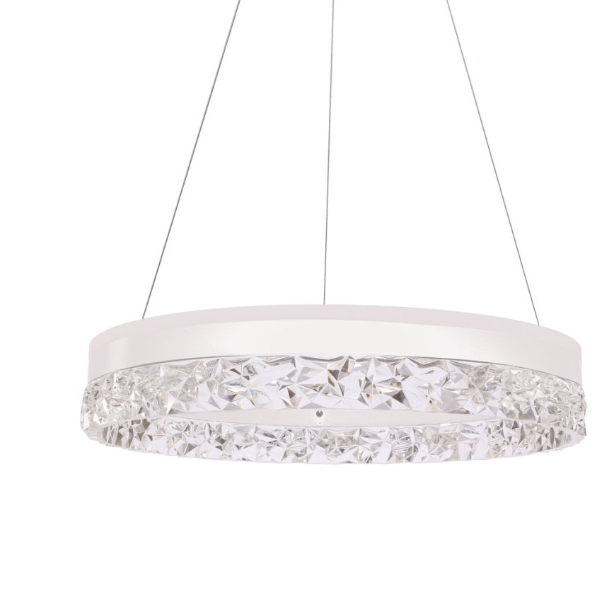 LED-hanglamp aan kabel FROZI LED/32W/230V Ø 50 cm wit