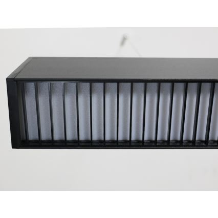 LED-hanglamp aan kabel LED/55W/230V 3000/4000/6500K 120 cm zwart