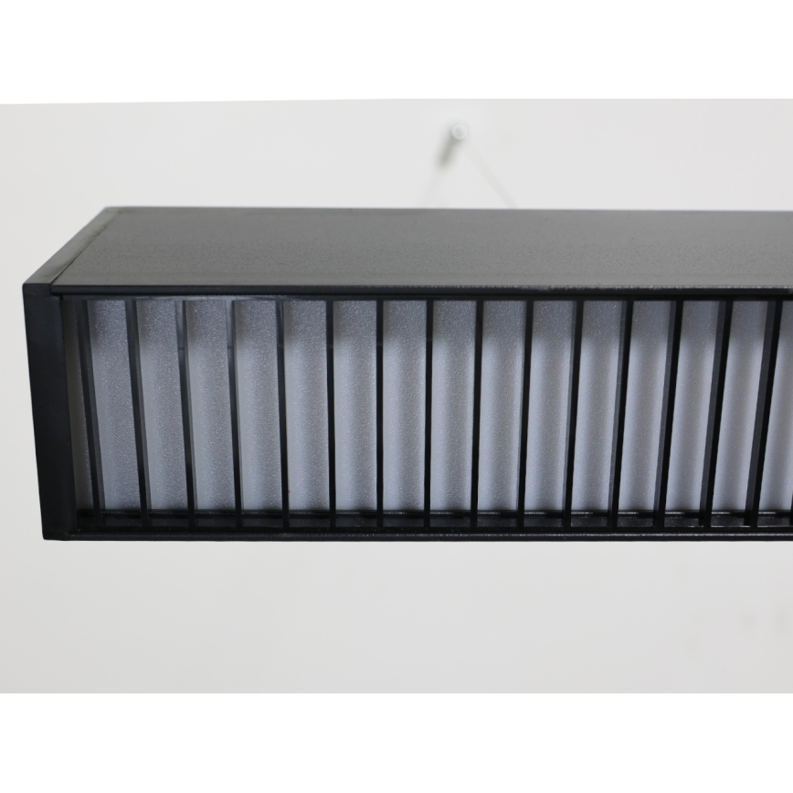 LED-hanglamp aan kabel LED/55W/230V 3000/4000/6500K 120 cm zwart
