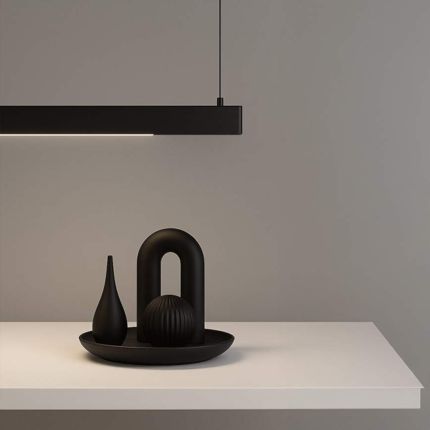 LED-hanglamp aan kabel LINEA LED/36W/230V 3000/4000/5700K CRI 90 zwart