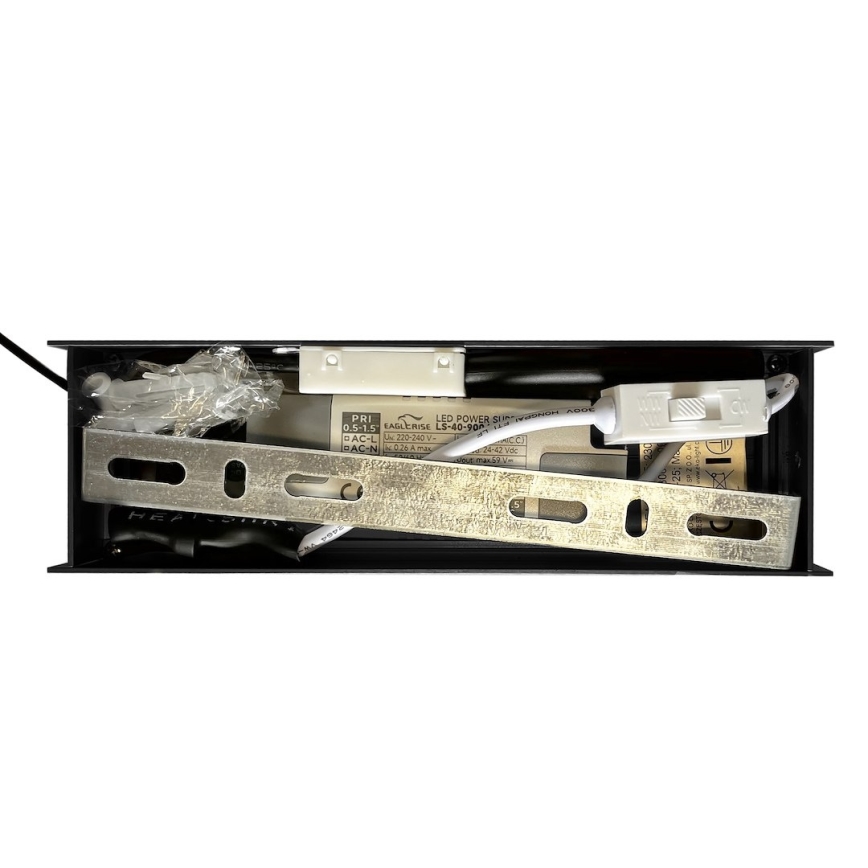 LED-hanglamp aan kabel LINEA LED/36W/230V 3000/4000/5700K CRI 90 zwart