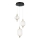 LED-hanglamp aan kabel PELLUCID LED/20W/230V brons/zwart