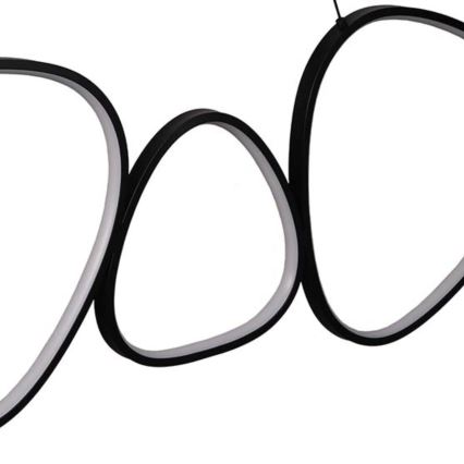 LED-hanglamp aan kabel PETRA LED/48W/230V 4000K zwart