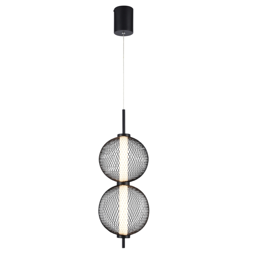 LED-hanglamp aan kabel PUMA LED/10W/230V Ø 14 cm zwart