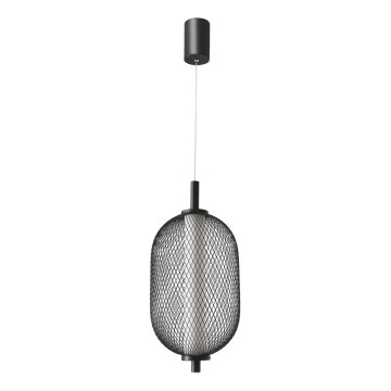 LED-hanglamp aan kabel PUMA LED/10W/230V Ø 15 cm zwart