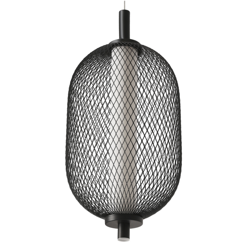 LED-hanglamp aan kabel PUMA LED/10W/230V Ø 15 cm zwart