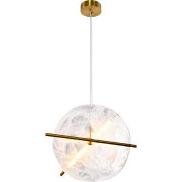 LED-hanglamp aan kabel RELAX LED/15W/230V goud/wit