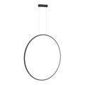 LED Hanglamp aan kabel SATURNO LED/46W/230V Ø 80 cm IP44 antraciet