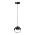 LED-hanglamp aan kabel ZIREA LED/7W/230V zwart