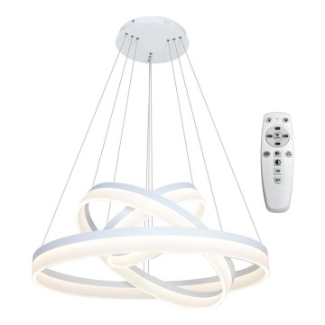 LED Hanglamp aan koord dimbaar met afstandsbediening  RING LED/114W/230V