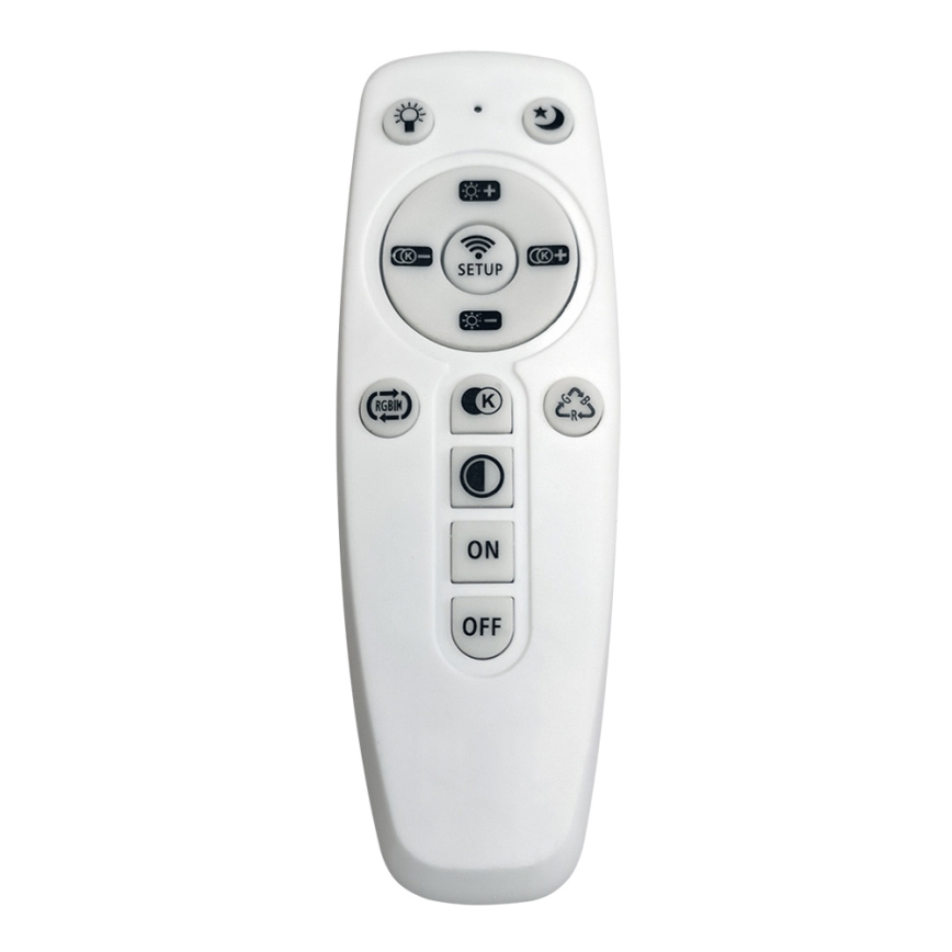 LED Hanglamp aan koord dimbaar met afstandsbediening  RING LED/114W/230V
