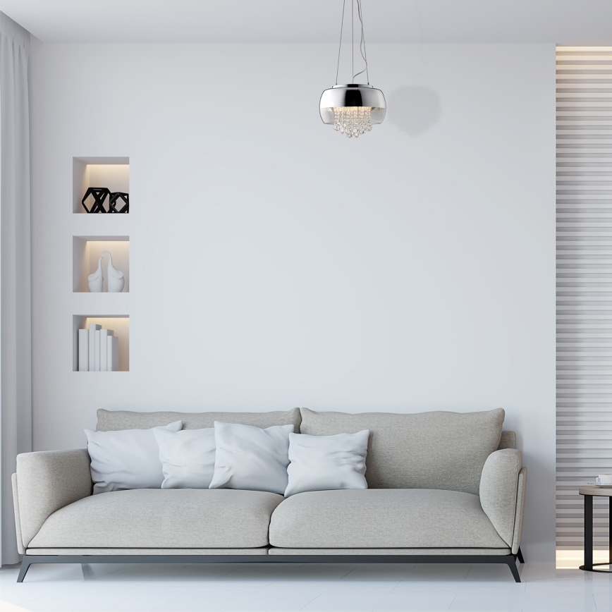 LED hanglamp aan koord LUNA 1x E14 / 40W / 230V
