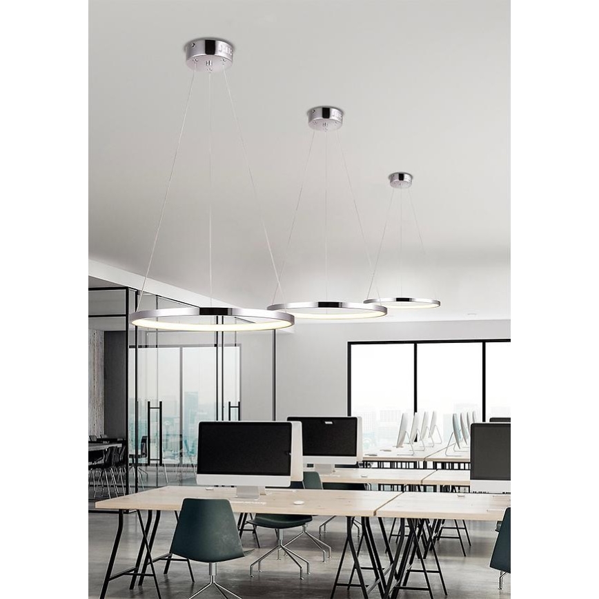 LED Hanglamp aan koord LUNE LED/25W/230V