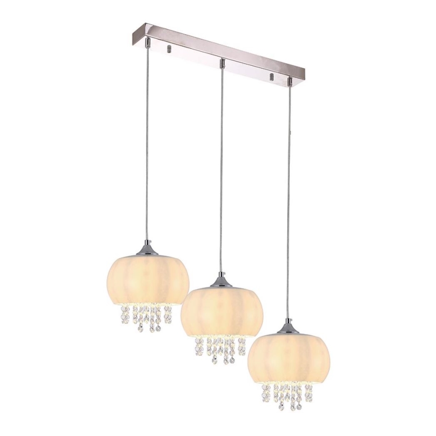 LED hanglamp aan koord NOVA 3x E14 / 40W / 230V