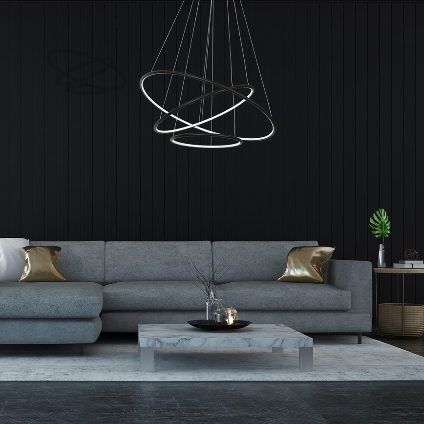 LED Hanglamp aan koord ORION 3xLED/99W/230V