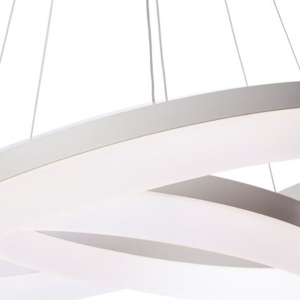 LED Hanglamp aan koord RING met afstandsbediening LED/60W/230V