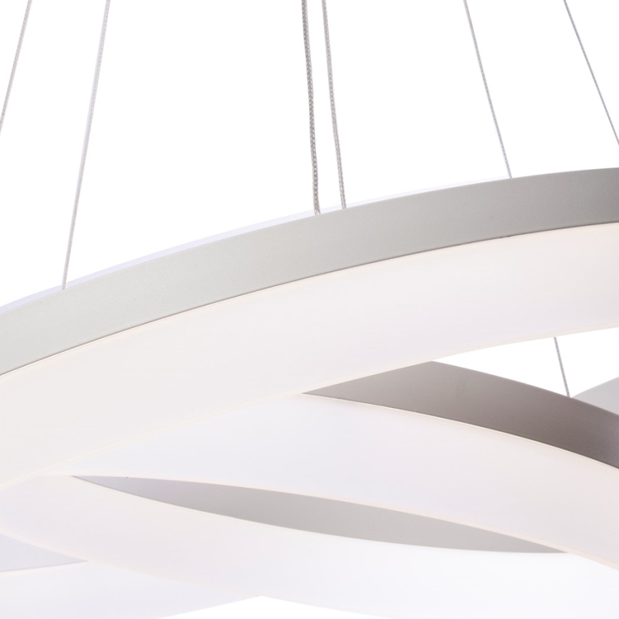 LED Hanglamp aan koord RING met afstandsbediening LED/60W/230V