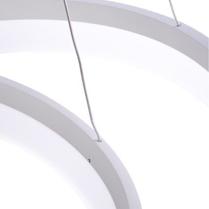 LED Hanglamp aan koord RING met afstandsbediening LED/60W/230V