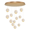 LED Hanglamp CREMONA 13xLED/5W/230V 3000K goud