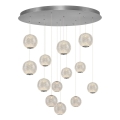LED Hanglamp CREMONA 13xLED/5W/230V 3000K mat chroom