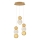 LED Hanglamp CREMONA LED/17W/230V 3000K goud