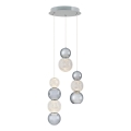 LED Hanglamp CREMONA LED/17W/230V 3000K mat chroom