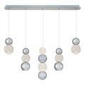 LED Hanglamp CREMONA LED/27W/230V 3000K matte chroom