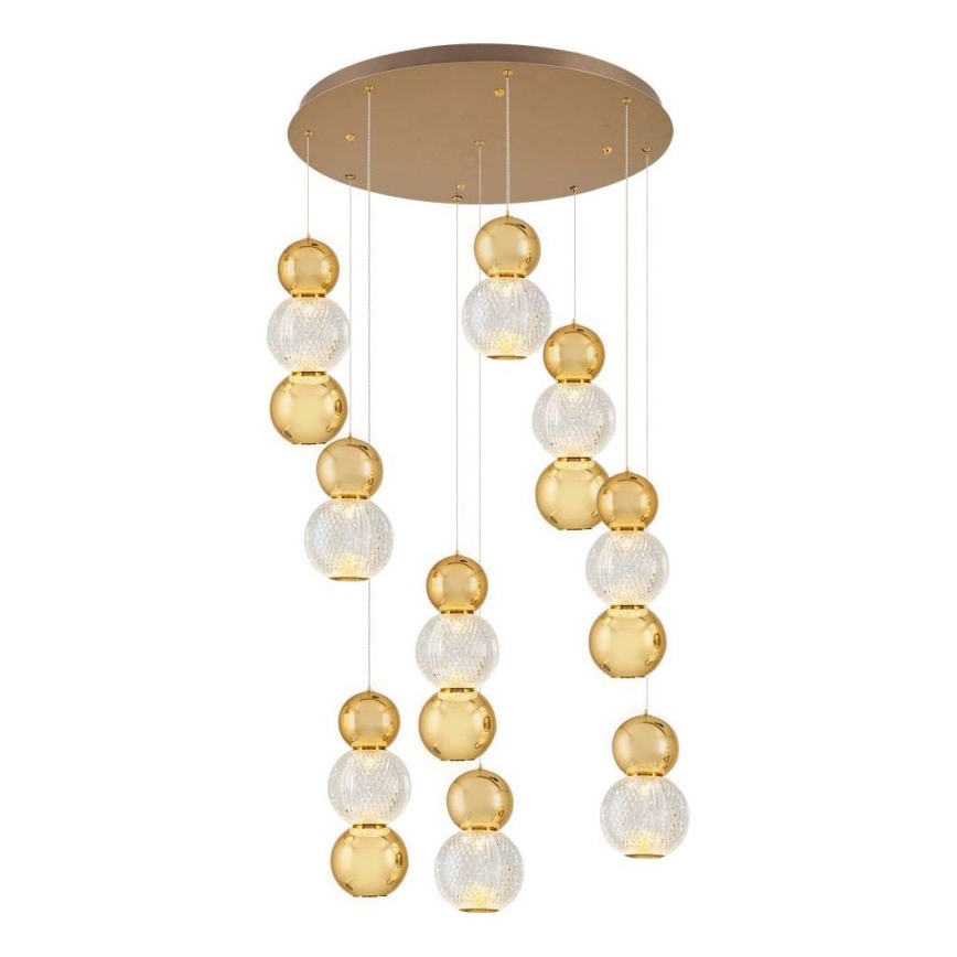 LED Hanglamp CREMONA LED/51W/230V 3000K goud