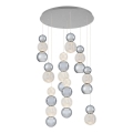 LED Hanglamp CREMONA LED/51W/230V 3000K mat chroom