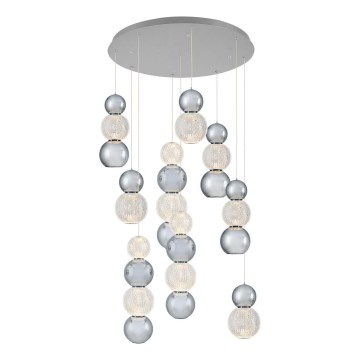 LED Hanglamp CREMONA LED/51W/230V 3000K mat chroom