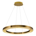 LED Hanglamp JESI LED/90W/230V 3000K diameter 100 cm brons