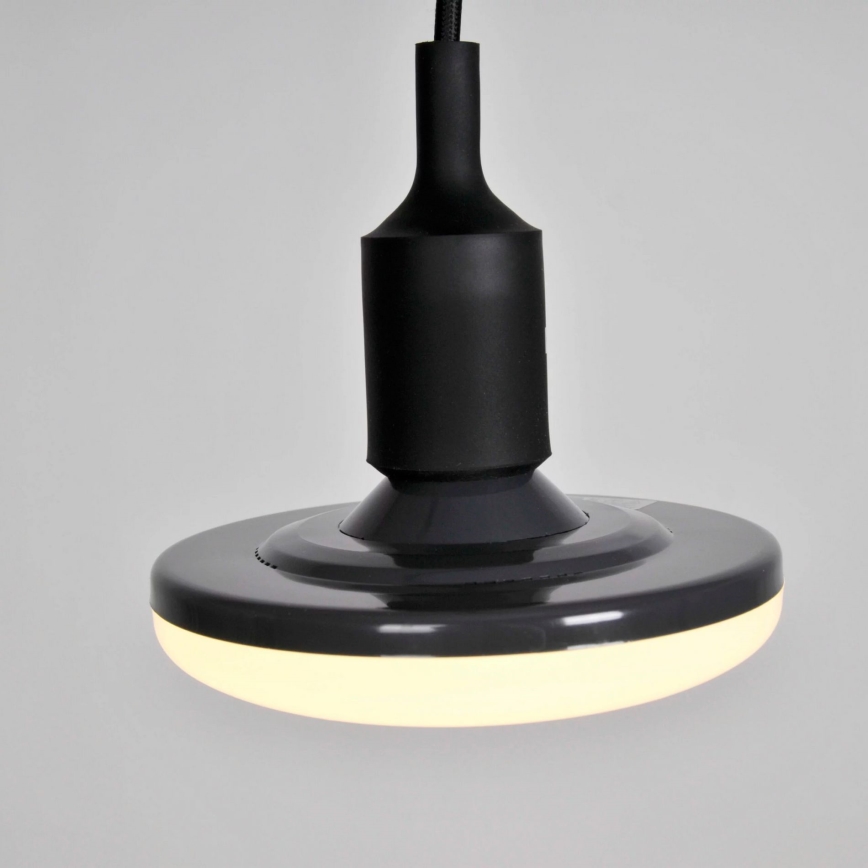 LED Hanglamp KIKI 1xE27/10W/230V zwart