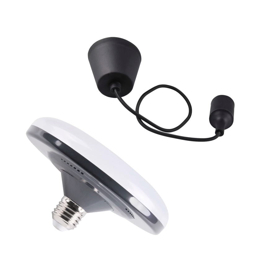 LED Hanglamp KIKI 1xE27/10W/230V zwart