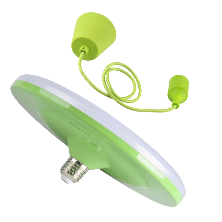 LED Hanglamp KIKI 1xE27/15W/230V groen