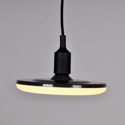 LED Hanglamp KIKI 1xE27/15W/230V zwart