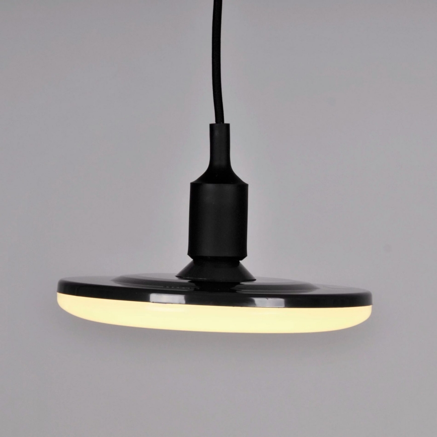 LED Hanglamp KIKI 1xE27/15W/230V zwart