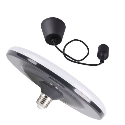 LED Hanglamp KIKI 1xE27/15W/230V zwart