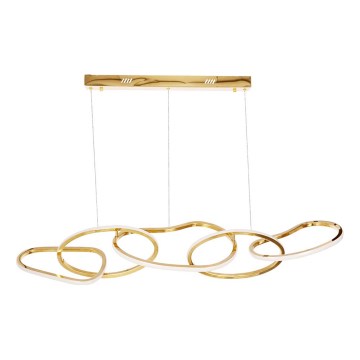 LED Hanglamp met kabel ANNELI LED/45W/230V 125 cm goudkleurig