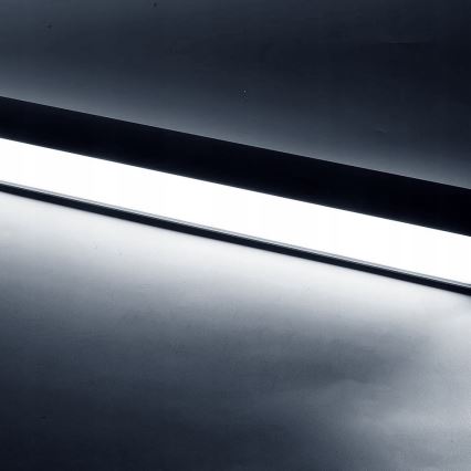 LED-hanglamp met kabel LED/44W/230V 6000K 120 cm zwart