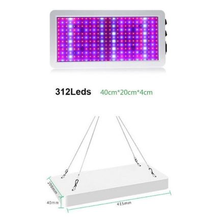 LED Hanglamp voor Plantengroei LED/36W/230V IP44