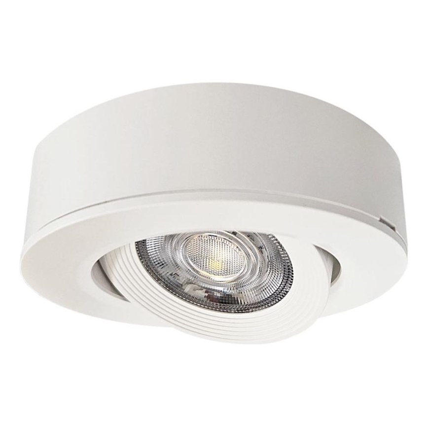 LED Inbouw/opbouw Spot 2in1 LED/5W/230V 4200K diameter 9,3 cm wit