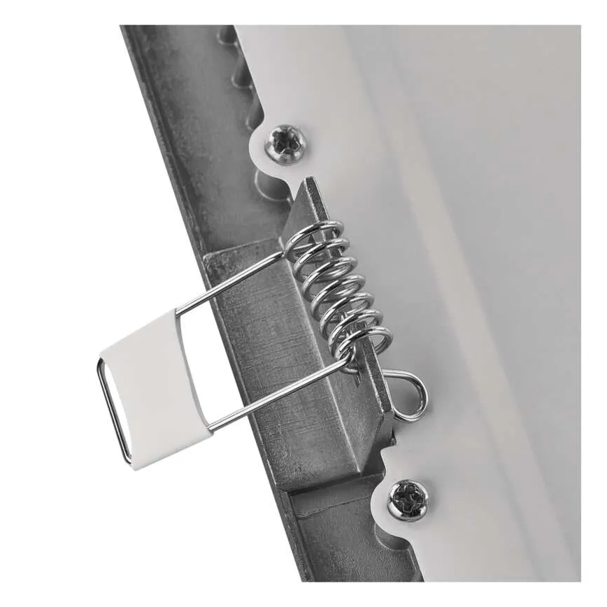 LED inbouwarmatuur NEXXO LED/7W/230V 3000/3500/4000K zilverkleurig 12x12 cm