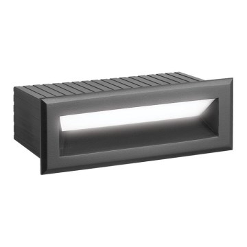 LED inbouwarmatuur voor buiten FLIK LED/3W/230V IP65 antraciet